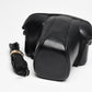 Richo KR-5 Super SLR w/Rikenon 50mm f/2 Lens, Strap, Case, New Seals!