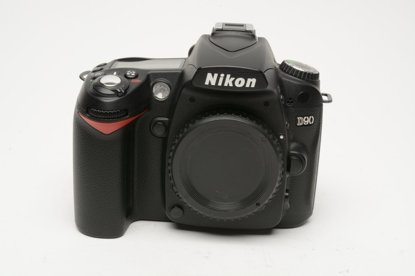 Nikon D90 DSLR body, batt, charger, strap, Only 9552 Acts, very clean, tested
