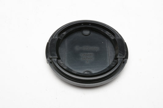 Canon 1980 Olympic games camera snap-on lens cap 52mm