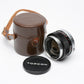 Topcon Tokyo Kogaku UV Topcor 35mm f3.5 Lens for Topcon mount, +Case, cap