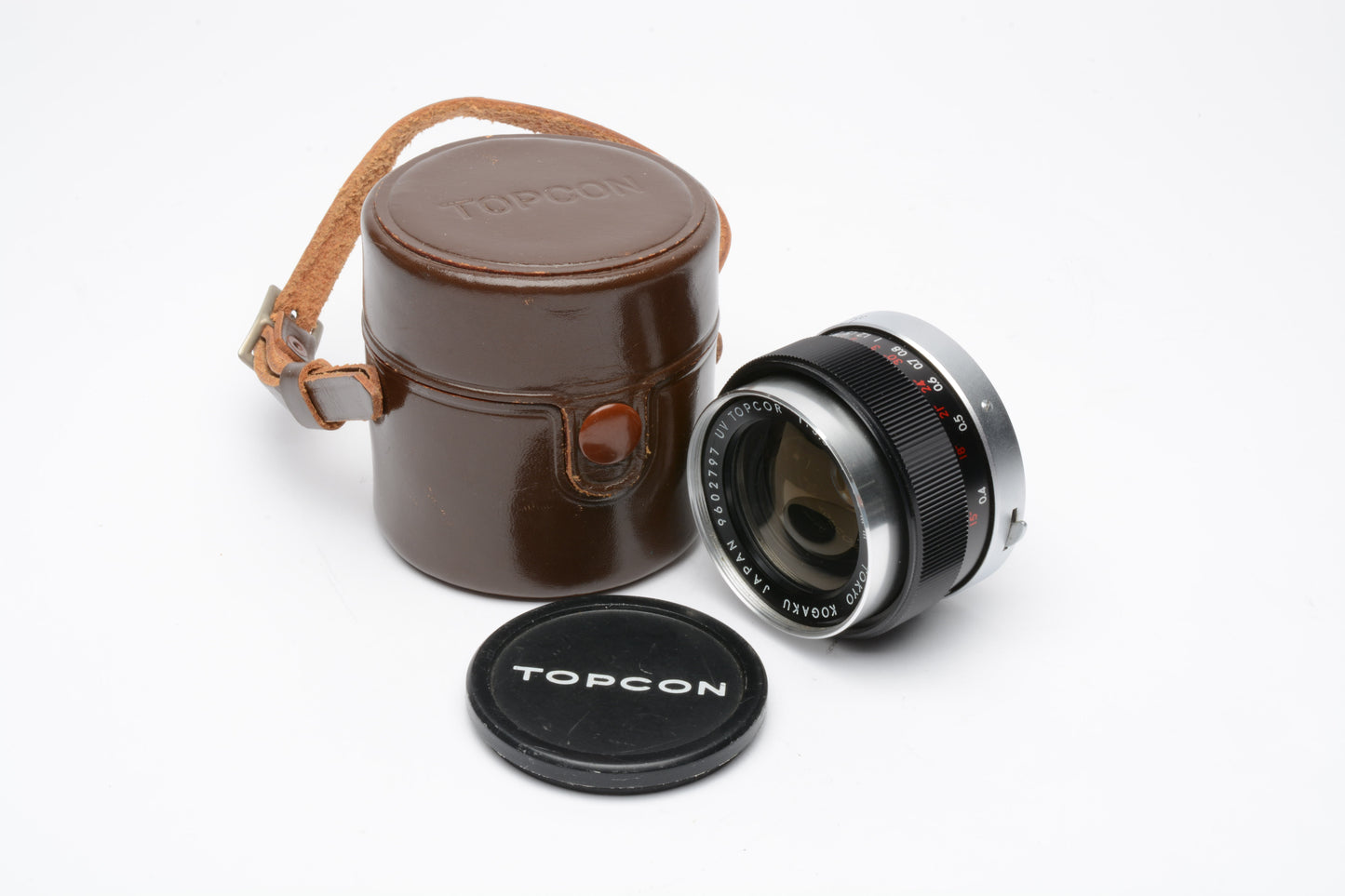 Topcon Tokyo Kogaku UV Topcor 35mm f3.5 Lens for Topcon mount, +Case, cap