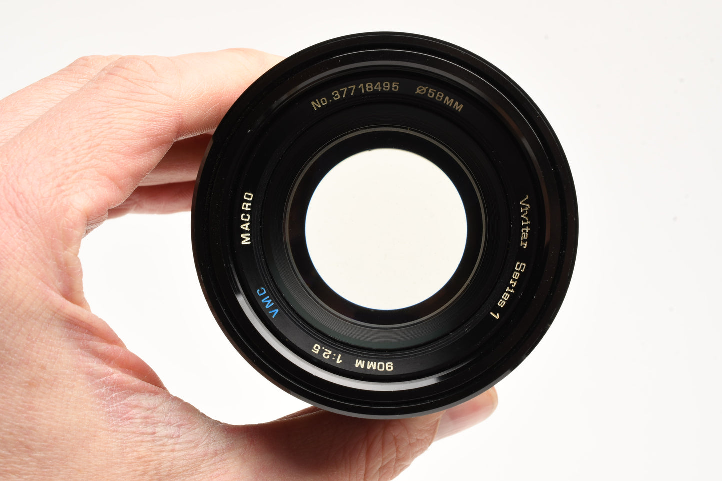 Vivitar Series 1 90mm f2.5 VMC Lens, sharp, rare, great quality, Canon FD Mount