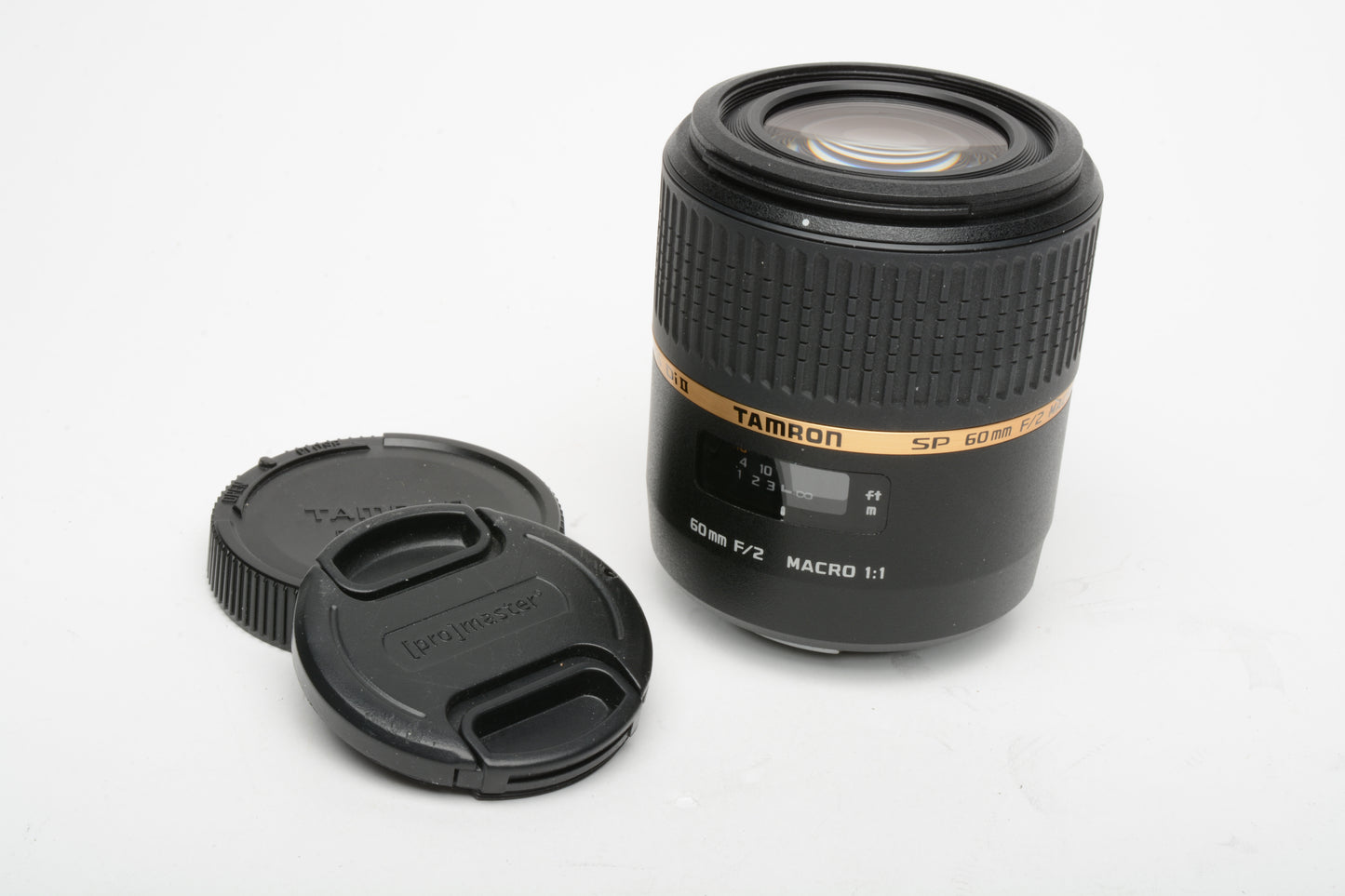 Tamron 60mm f2 Di II Macro SP lens G005 for Sony A-Mount, Caps