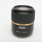 Tamron 60mm f2 Di II Macro SP lens G005 for Sony A-Mount, Caps
