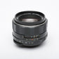 Pentax Takumar Super Multi Coated 50mm f1.4 M42 mount lens, caps, sharp!