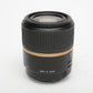 Tamron 60mm f2 Di II Macro SP lens G005 for Sony A-Mount, Caps