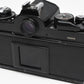 Nikon FE2 35mm SLR Black Camera Body, Box, Manual, New Seals, Nice!