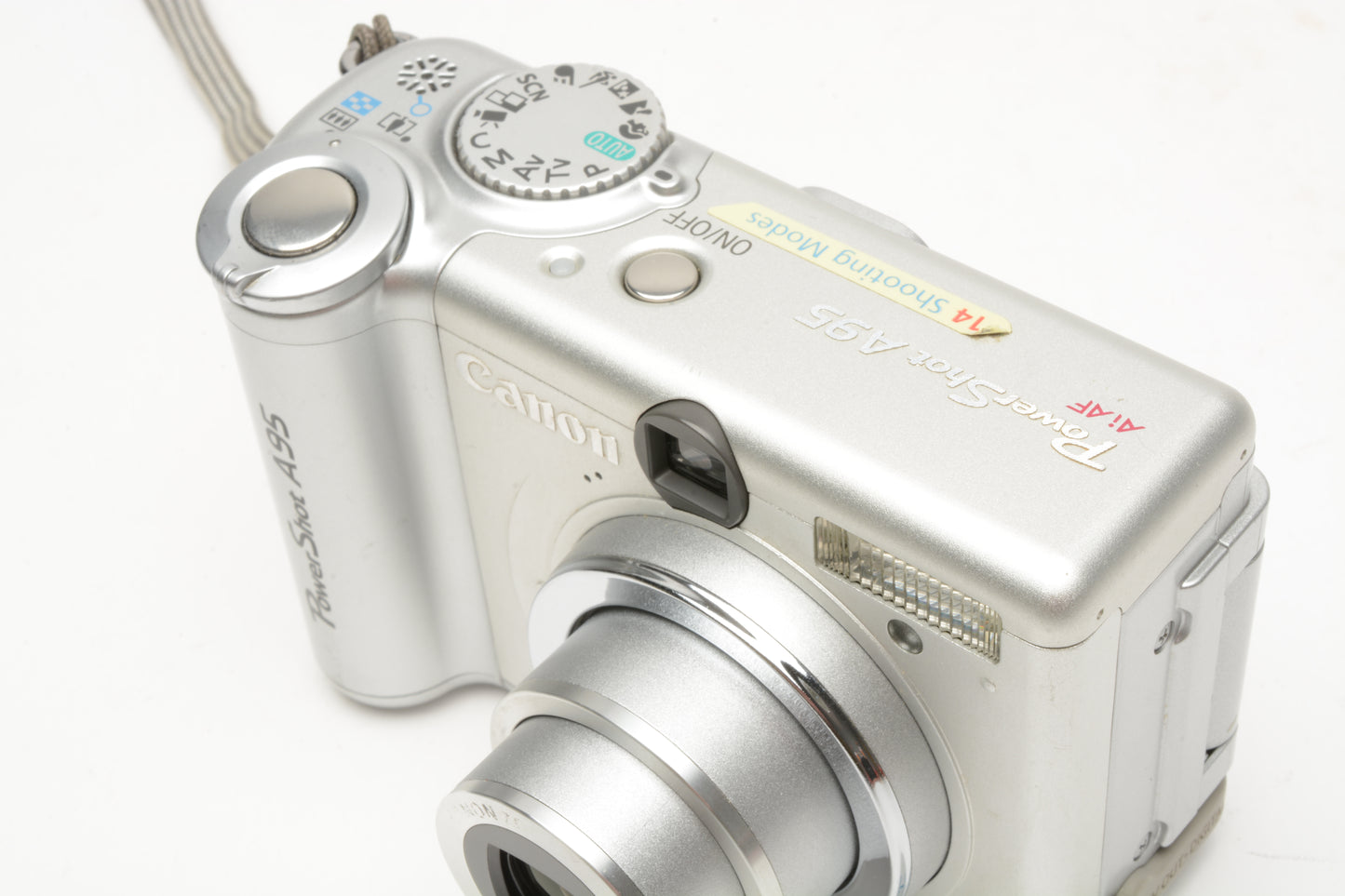 Canon Powershot A95 5MP Point&Shoot camera, Clean, tested, w/Case