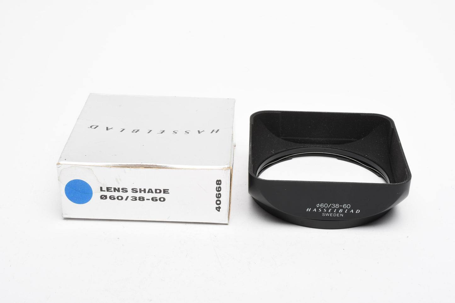 Hasselblad B60 Lens Hood 38-60mm lenses 40668 Mint- Boxed