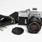 Minolta SRT MC-II SLR w/Rokkor-X 50mm f1.4 Lens, Strap, New Seals, Great!