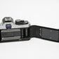 Nikon FM2N chrome 35mm SLR body, strap, cap, eyepiece, tested, accurate