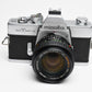 Minolta SRT MC-II SLR w/Rokkor-X 50mm f1.4 Lens, Strap, New Seals, Great!