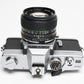 Minolta SRT MC-II SLR w/Rokkor-X 50mm f1.4 Lens, Strap, New Seals, Great!