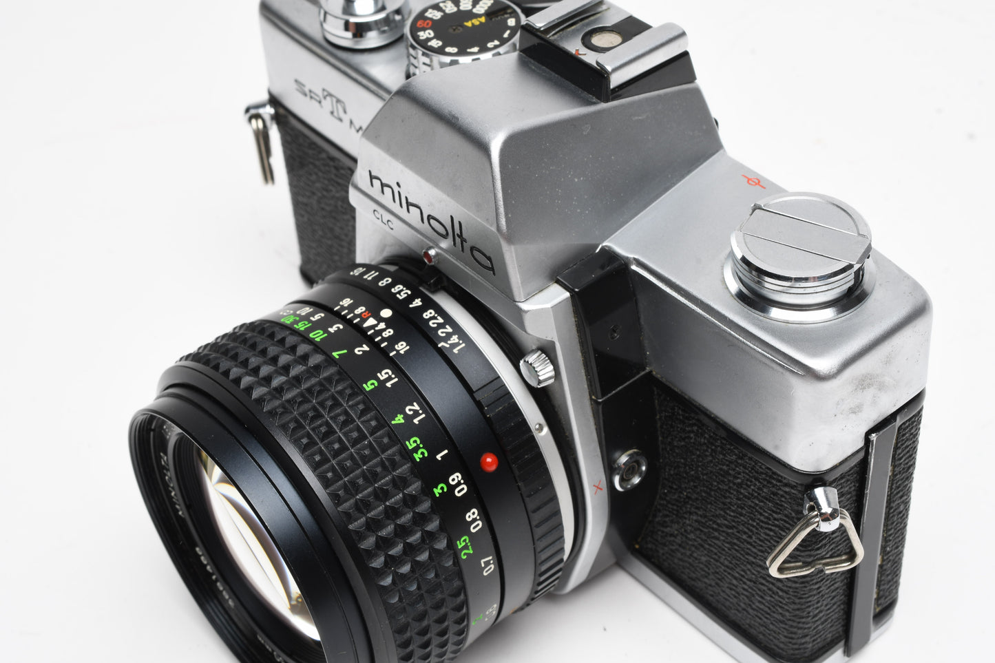 Minolta SRT MC-II SLR w/Rokkor-X 50mm f1.4 Lens, Strap, New Seals, Great!
