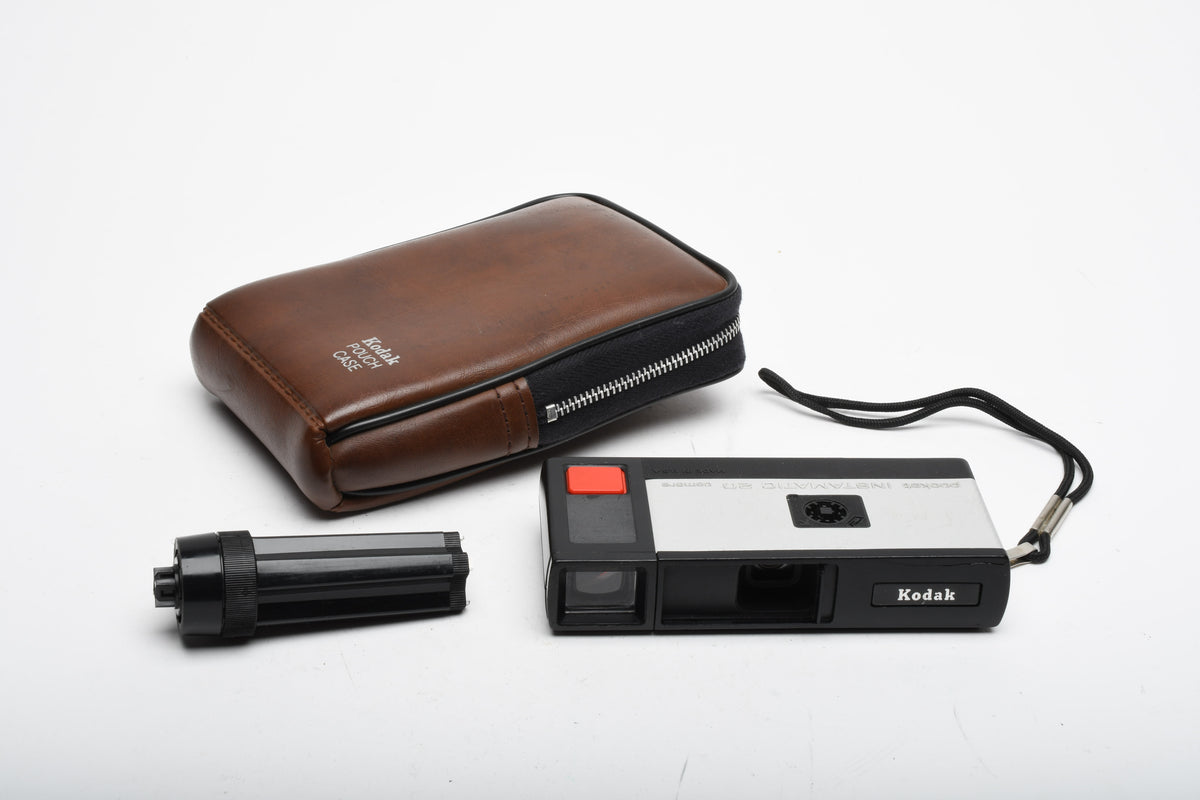 Kodak Pocket Instamatic 20 w/Flash Extender in Case