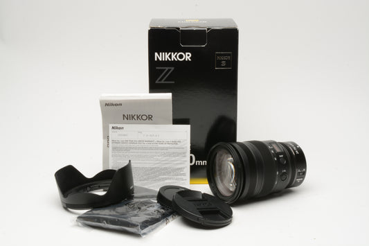 Nikon Nikkor Z 24-70mm f2.8S USA Version, Mint, Boxed