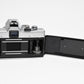 Minolta SRT MC-II SLR w/Rokkor-X 50mm f1.4 Lens, Strap, New Seals, Great!