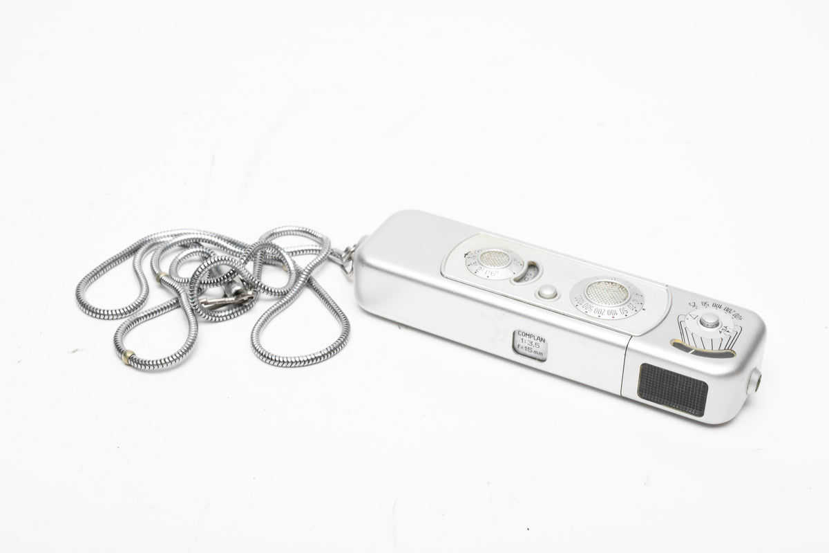 Minox B Spy camera w/case, chain strap, flash attachment, cases, Great!
