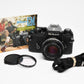 Nikon EM 35mm SLR w/Nikon Series E 50mm f1.8 Lens, Strap, Manual, 1A Filter, New Seals!