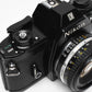 Nikon EM 35mm SLR w/Nikon Series E 50mm f1.8 Lens, Strap, Manual, 1A Filter, New Seals!