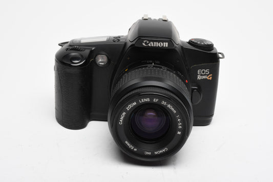 Canon EOS Rebel G 35mm SLR w/EF 35-80mm f4-5.6 III lens, Strap, Clean