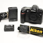 Nikon D70s DSLR body w/batt., charger, strap, USB, 19K Acts, Great!
