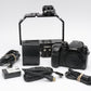 Panasonic Lumix DMC-GH4 Body, Cage, batt, charger, strap, Only 2008 Acts