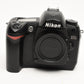 Nikon D70s DSLR body w/batt., charger, strap, USB, 19K Acts, Great!