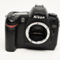 Nikon D70s DSLR body w/batt., charger, strap, USB, 19K Acts, Great!