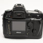 Nikon D70s DSLR body w/batt., charger, strap, USB, 19K Acts, Great!