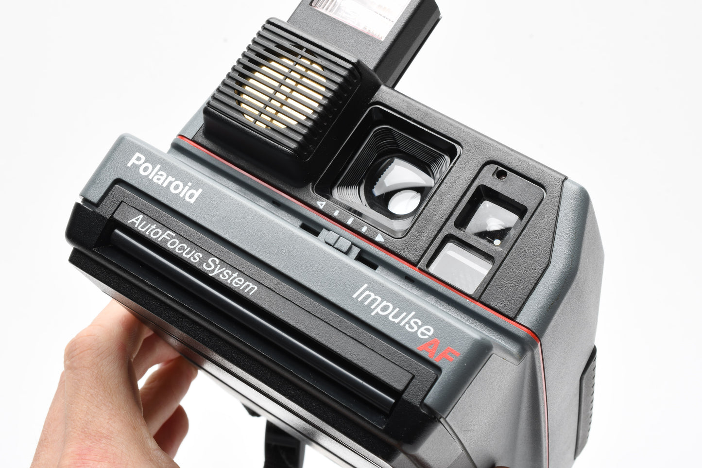 Polaroid Impulse AF Instant Camera (600 film), tested, clean, w/Strap