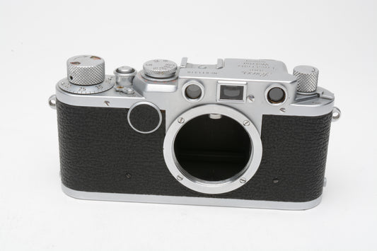 Leica IIf Red Dial Body, Fully CLA'd, very clean, nice!