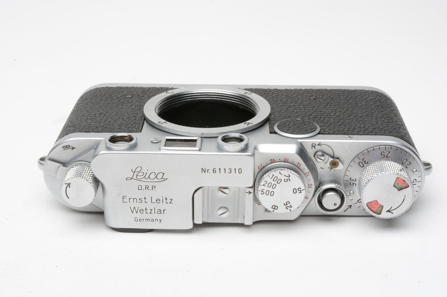 Leica IIf Red Dial Body, Fully CLA'd, very clean, nice!