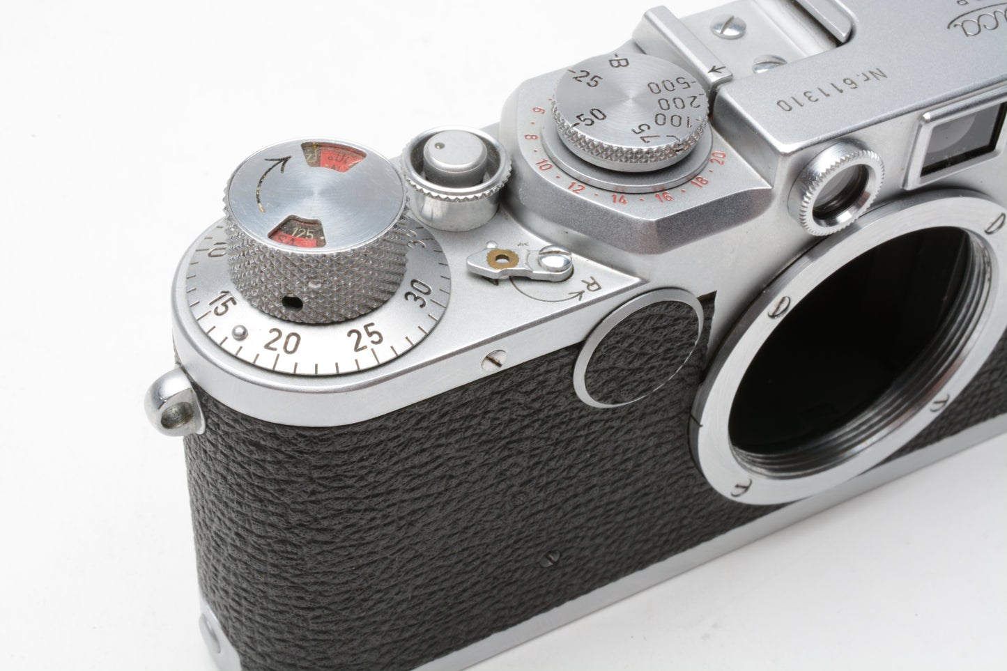 Leica IIf Red Dial Body, Fully CLA'd, very clean, nice!