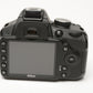 Nikon D3200 DSLR w/18-55mm f3.5-5.6 GII, batt+charger Only 2242 Acts!