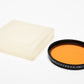 Hasselblad B60 Orange MC Bayonet 60 O 4x filter, Very clean