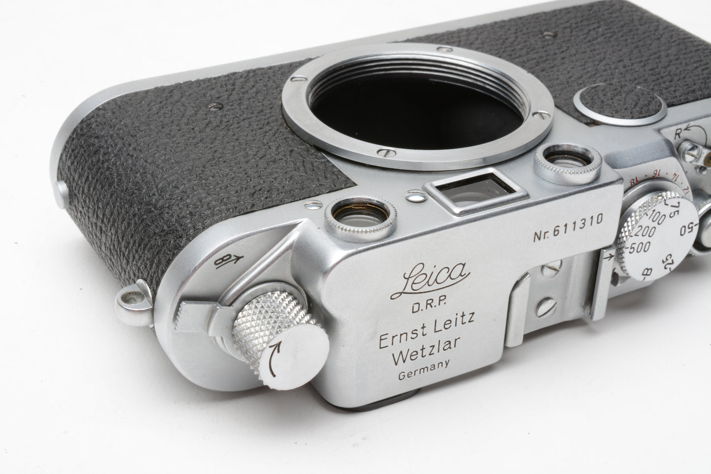 Leica IIf Red Dial Body, Fully CLA'd, very clean, nice!