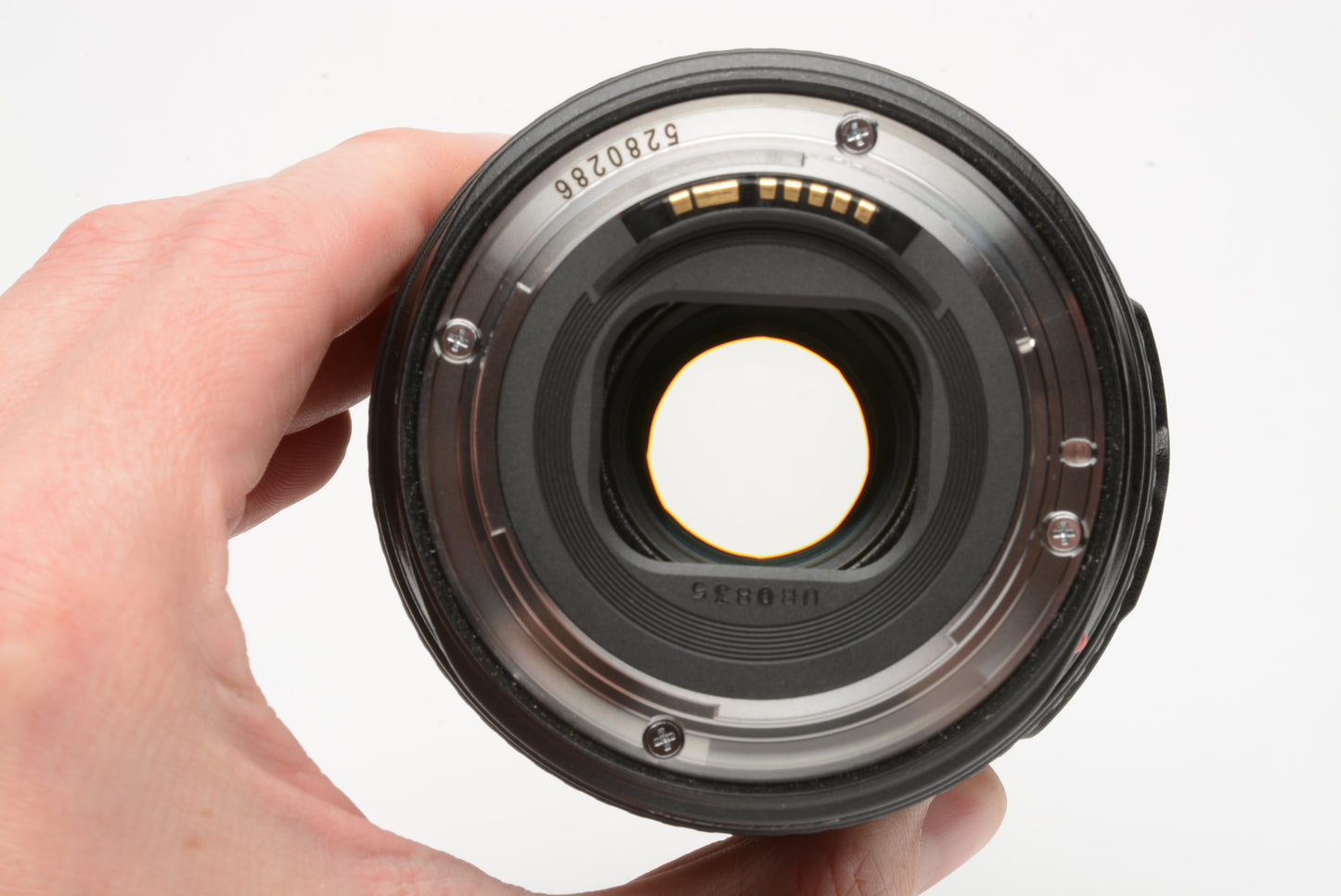 Canon EF 24-105mm f4L IS USM zoom lens, UV filter + caps, USA Version