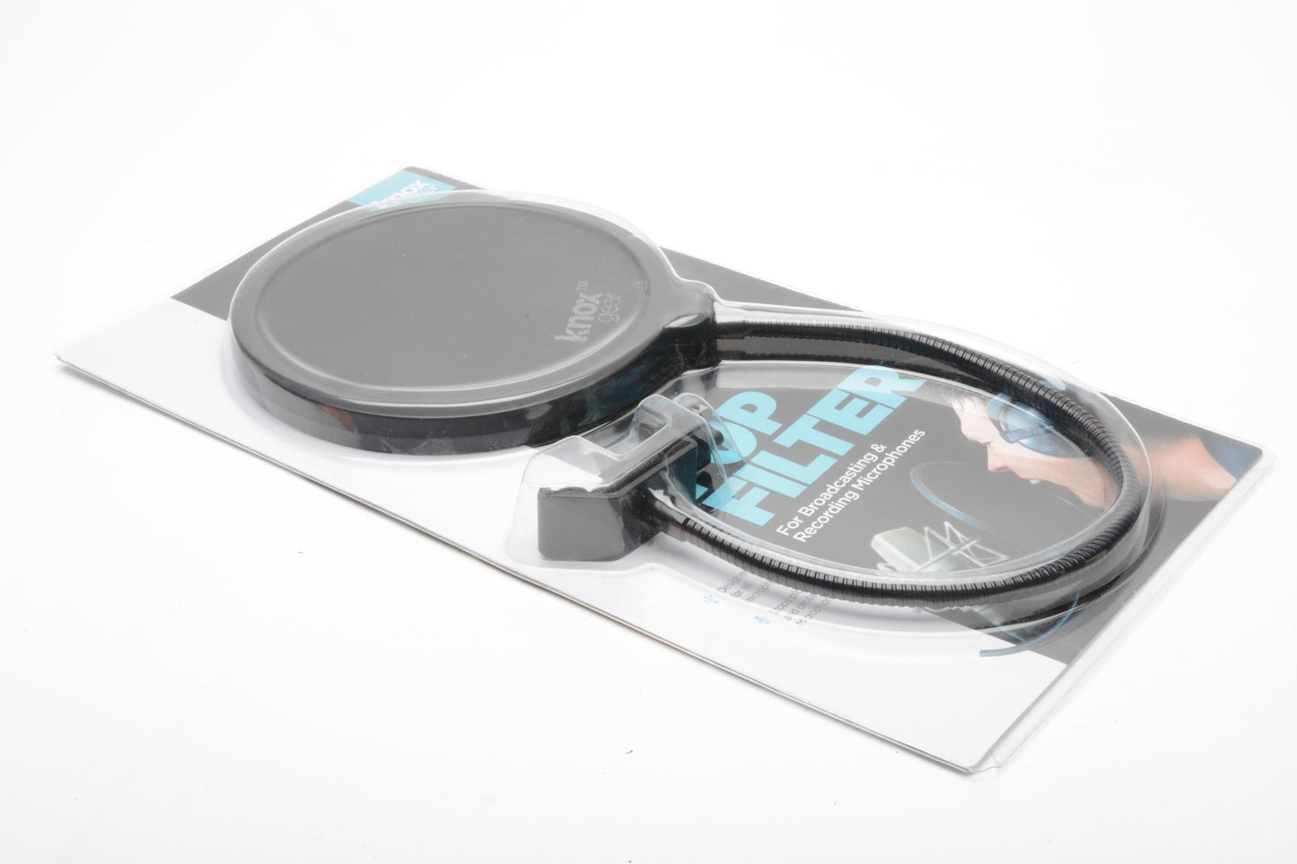 Knox Gear Pop Filter for Broadcasting and Recording Microphones, NIB