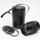 Konica Hexar 135mm f3.5 portrait lens for Konica AR Mount Lens, caps, case, UV