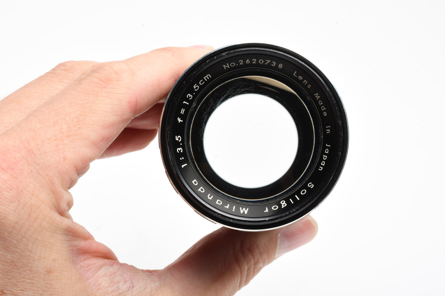 Soligor Miranda 13.cm f2.8 Telephoto Manual Focus Lens Miranda Mount w/Caps