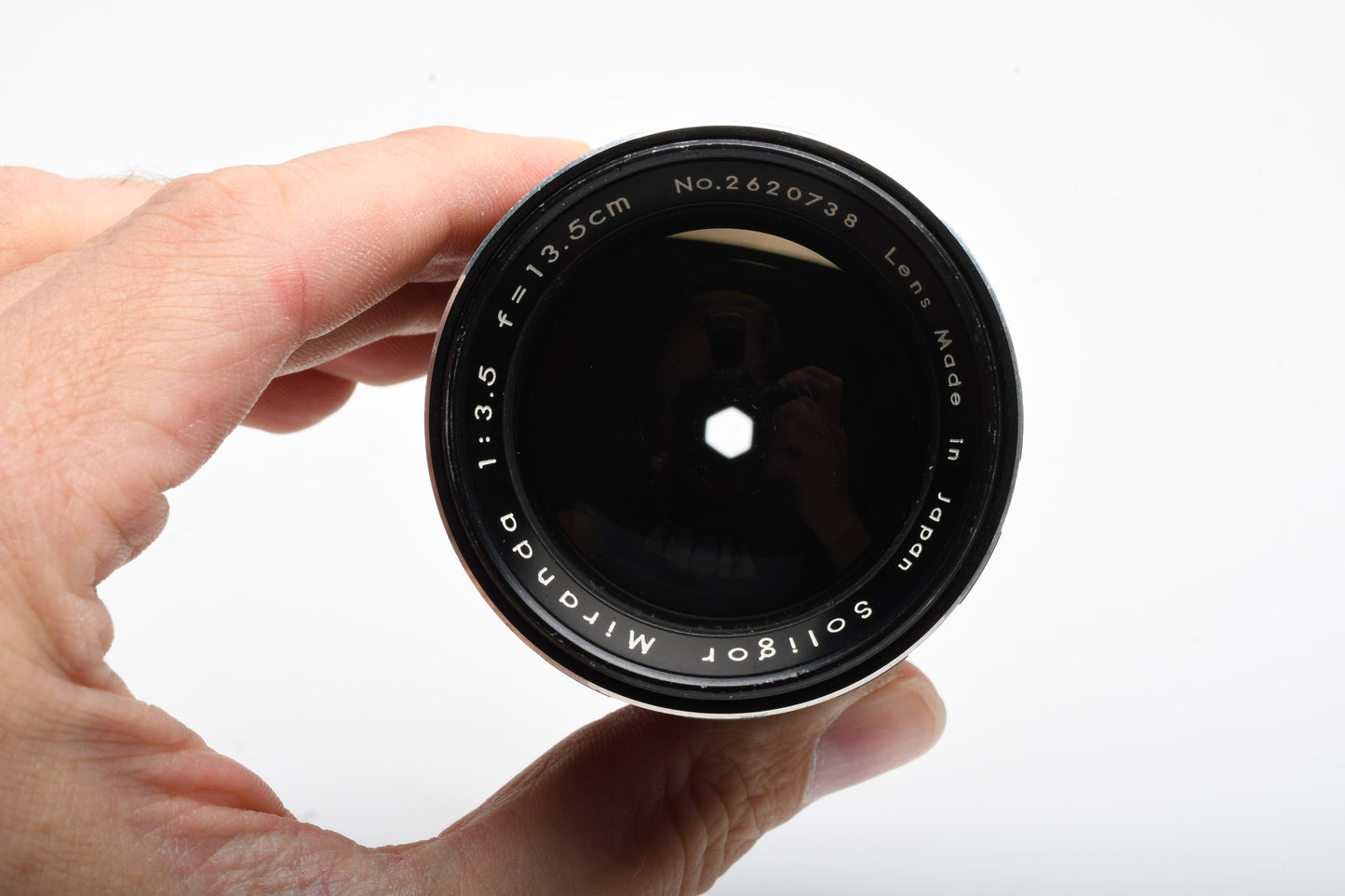 Soligor Miranda 13.cm f2.8 Telephoto Manual Focus Lens Miranda Mount w/Caps