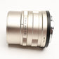 Contax Zeiss Sonnar T* 90mm f2.8 lens, boxed, Mint-, caps, Great