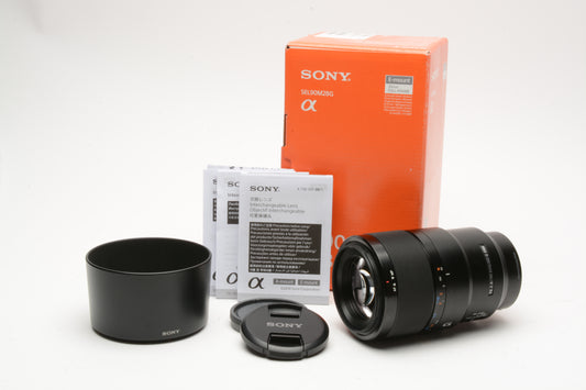 Sony FE 90mm f/2.8 Macro G OSS Lens SEL90M28G Mint Boxed USA