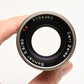 Contax Zeiss Sonnar T* 90mm f2.8 lens, boxed, Mint-, caps, Great
