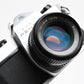 Pentax SP 1000 35mm SLR w/55mm f2 SMC Takumar Lens, Case, Strap, New Seals!
