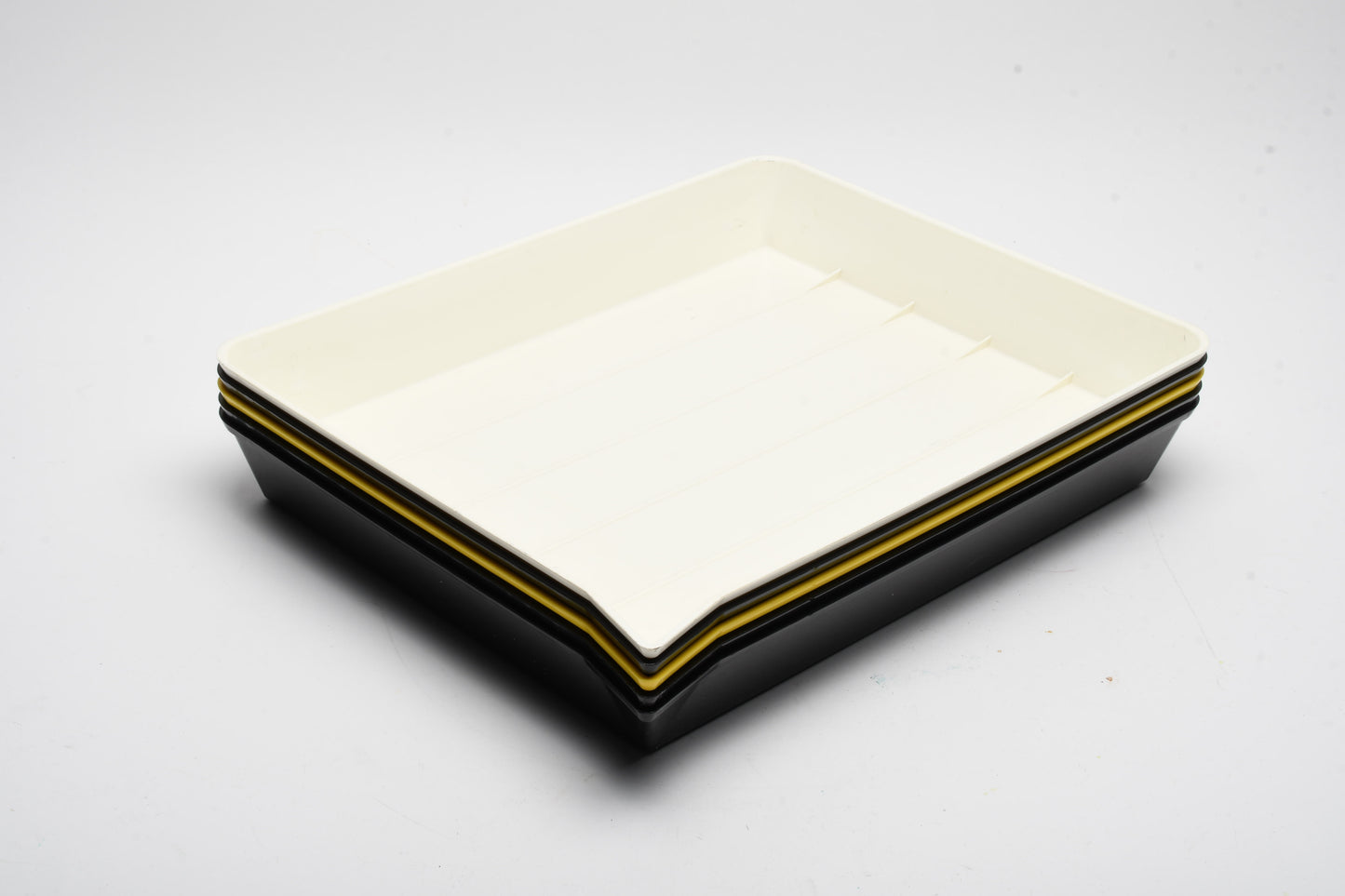 5X Yankee Agitray 11x14" darkroom printing trays, Clean, (13x16" exterior)