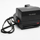 Polaroid 640 Land Instant Camera (600 film), tested, clean, w/Strap