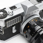 Canon Canonflex RM 35mm SLR w/50mm f1.8 Lens, Strap, Case, UV, New Seals!