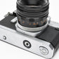 Canon Canonflex RM 35mm SLR w/50mm f1.8 Lens, Strap, Case, UV, New Seals!